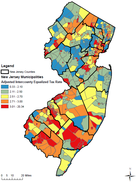 New Jersey Municipal Tax Rates Photo Figure