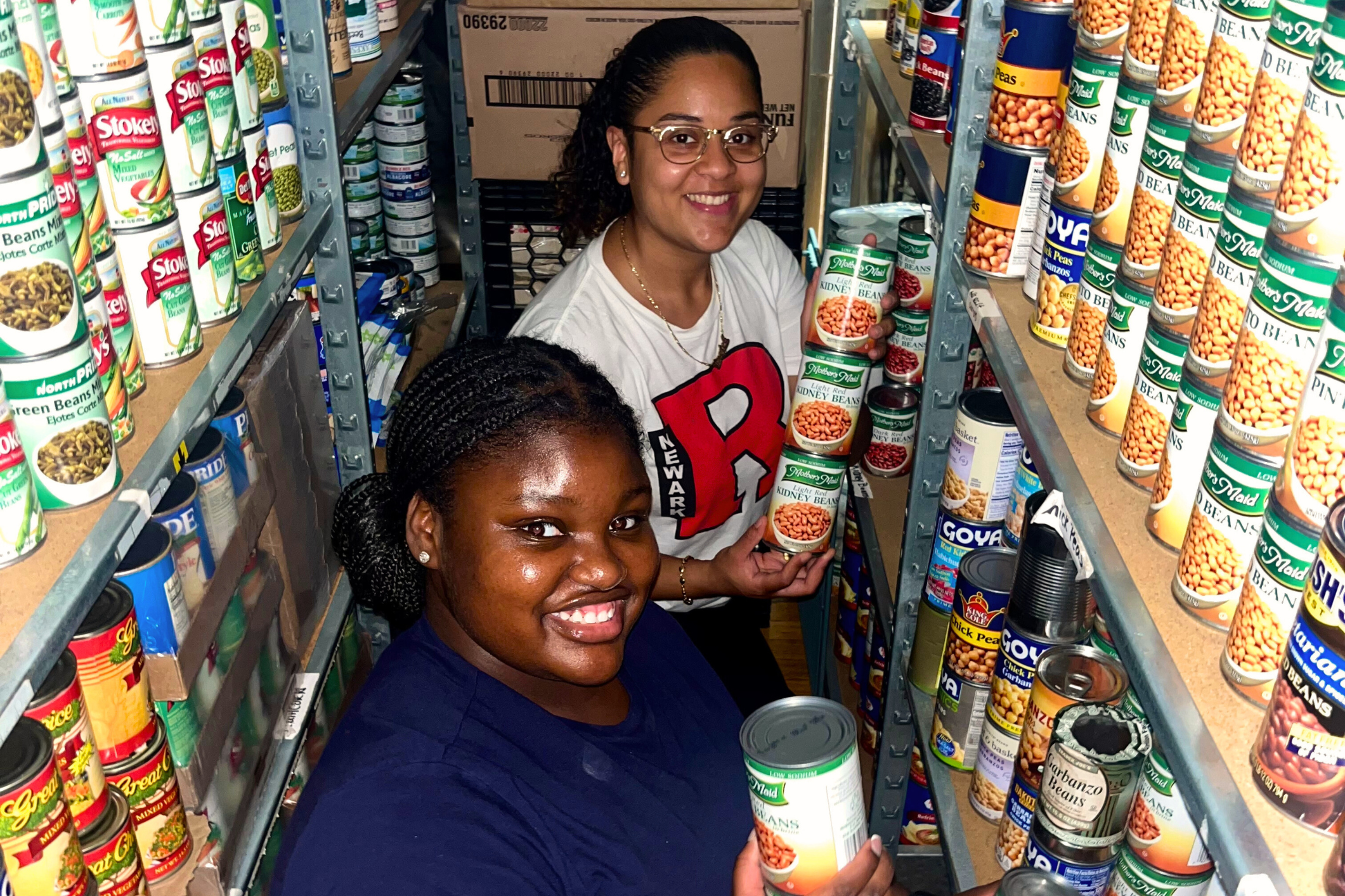 Pictured left to right: Tanaya Watson and Gretel Rodriguez