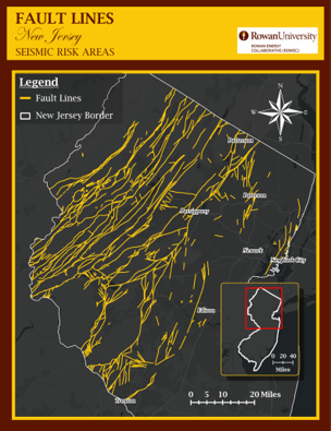 New Jersey fault line map